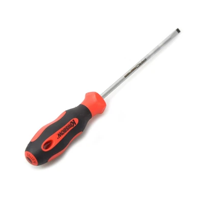 Gambar Krisbow Obeng Minus 4X100 mm - Merah