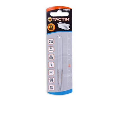 Gambar Tactix Mata Bor Besi Hss 1.5 mm