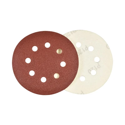Gambar Tactix Set Pad Amplas 120 Grit 125 mm 10 Pcs