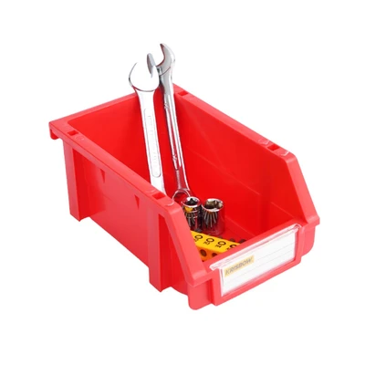 Gambar Krisbow 10x16x7.4 cm Kotak Perkakas Plastik - Merah