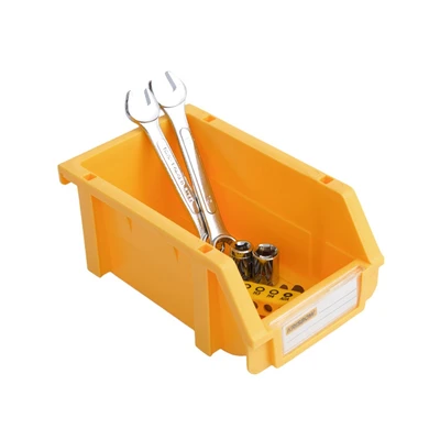 Gambar Krisbow 10x16x7.4 cm Kotak Perkakas Plastik - Kuning