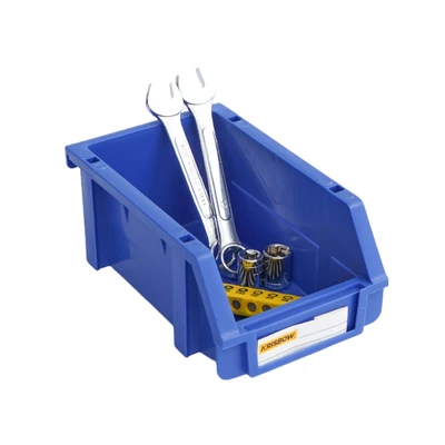 Gambar Krisbow 10x16x7.4 cm Kotak Perkakas Plastik - Biru