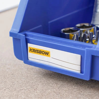 Gambar Krisbow 10x16x7.4 cm Kotak Perkakas Plastik - Biru