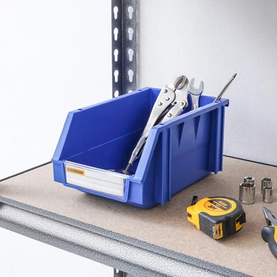 Gambar Krisbow 15x24x12.4 cm Kotak Perkakas Plastik - Biru