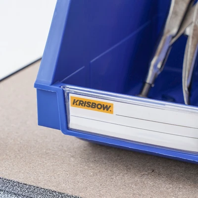 Gambar Krisbow 15x24x12.4 cm Kotak Perkakas Plastik - Biru