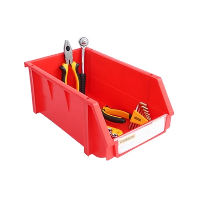 Gambar Krisbow 20x34x15.5 cm Kotak Perkakas Plastik - Merah