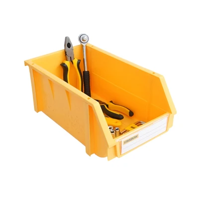 Gambar Krisbow 20x34x15.5 cm Kotak Perkakas Plastik - Kuning