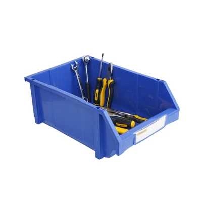 Gambar Krisbow 30x45x17.7 cm Kotak Perkakas Plastik - Biru