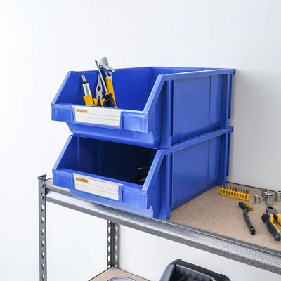 Gambar Krisbow 30x45x17.7 cm Kotak Perkakas Plastik - Biru