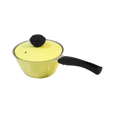 Gambar Cheftopf Panci Saucepan Ceramic Coating 18 cm - Kuning