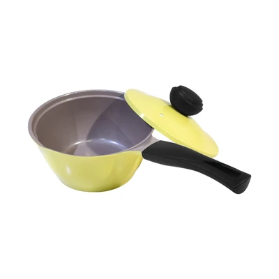 Gambar Cheftopf Panci Saucepan Ceramic Coating 18 cm - Kuning