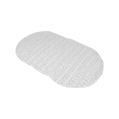 Gambar Informa Keset Kamar Mandi Antislip PVC Oval 36x66 cm - Transparan