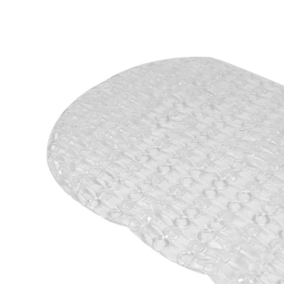 Gambar Informa Keset Kamar Mandi Antislip PVC Oval 36x66 cm - Transparan