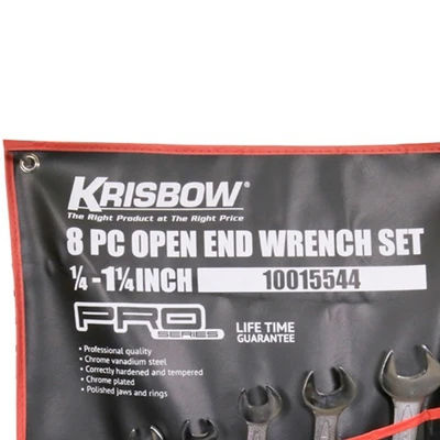 Gambar Krisbow Kunci Pas 1/4-11/4 Inch Set 8 pcs