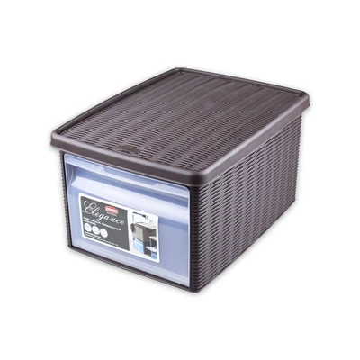 Gambar Stefanplast Elegance Kotak Penyimpanan Dengan Tutup 29x19x16 cm
