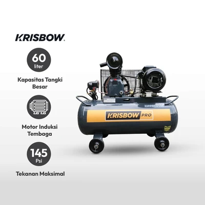 Gambar Krisbow Kompresor Angin 1Hp 10 Bar Cppbd0106