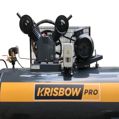 Gambar Krisbow Kompresor Angin 3Hp 120L 10Bar 3Ph Cpbd0312