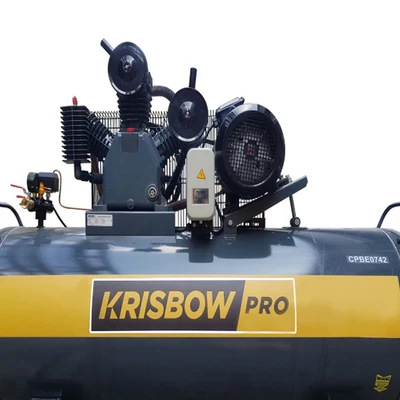 Gambar Krisbow Kompresor Angin 7.5Hp 420L 12Bar 3Ph Cpbe0742