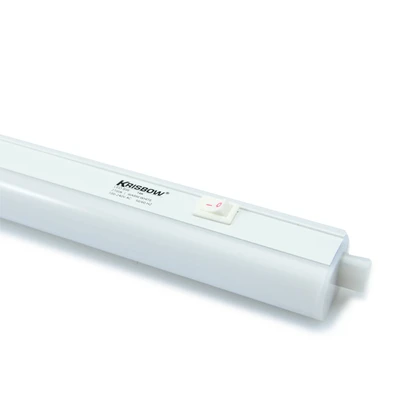 Gambar Krisbow Set Lampu LED Tube T5 8 Watt 2700K 0.6 Meter Warm White