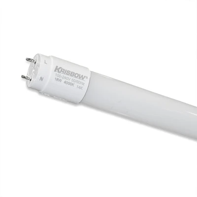 Gambar Krisbow Lampu LED Tube T8 18 Watt 4000K 1.2 Meter