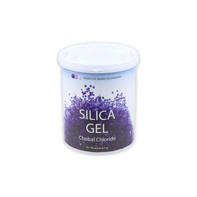 Gambar Silica Gel Penyerap Lembab Chobal Chloride - Biru