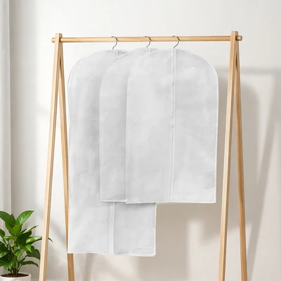 Gambar Stora Cover Pakaian Gantung Set 3 Pcs - Putih