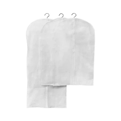 Gambar Stora Cover Pakaian Gantung Set 3 Pcs - Putih