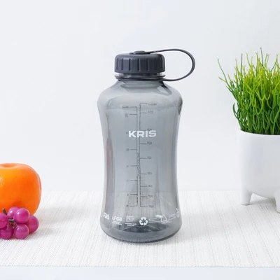 Gambar Kris 1 Ltr Botol Minum Tritan - Hitam