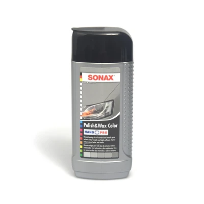 Gambar Sonax Polish & Wax Colour Nano Pro - Silver/Abu-Abu