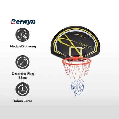 Gambar Berwyn Backboard Ring Basket - Mix