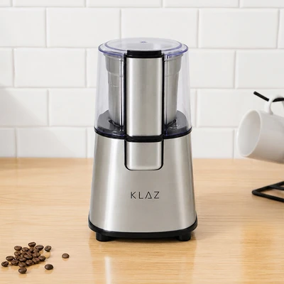 Gambar Klaz Coffee Grinder 180 - 220W - Silver