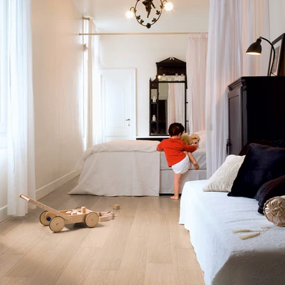 Gambar Quick Step Parket Kayu Laminasi Impressive - White Oak