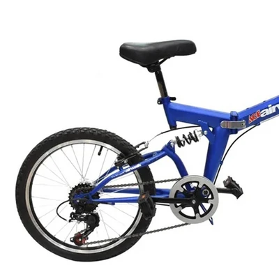 Gambar Airwalk Expresso Suspension Sepeda Lipat 20 7-speed - Biru