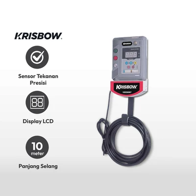 Gambar Krisbow Tire Inflator Automatic Car-truck Bd Epiac1610