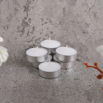 Gambar Arthome Set 100 Pcs Lilin Tealight Bundar - Putih