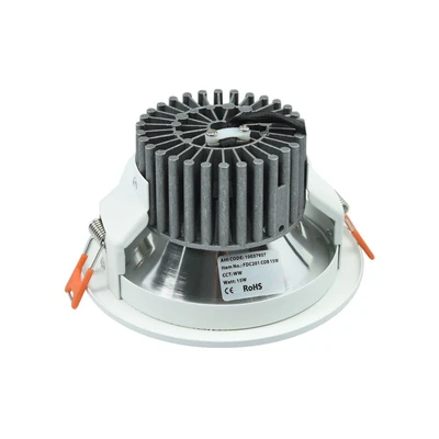 Gambar Krisbow Lampu Downlight LED COB High Power 15 Watt 3000K Warm White