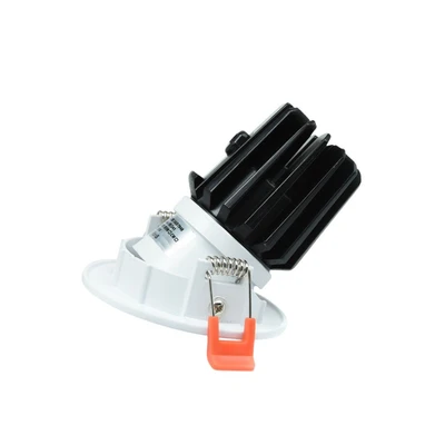 Gambar Krisbow Lampu Sorot LED Pinhole 10 Watt 24D 3000K Warm White
