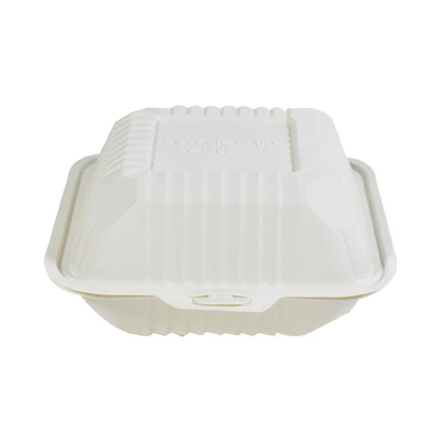 Gambar Kris Wadah Makanan Biodegradable 450 ml Set 10 pcs - Putih