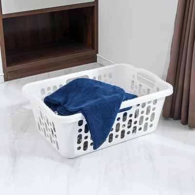 Gambar Stora 65x45x27 Cm Keranjang Laundry Serbaguna - Putih