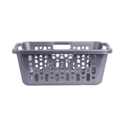 Gambar Stora Keranjang Laundry Serbaguna 65x45x27 cm - Abu-Abu