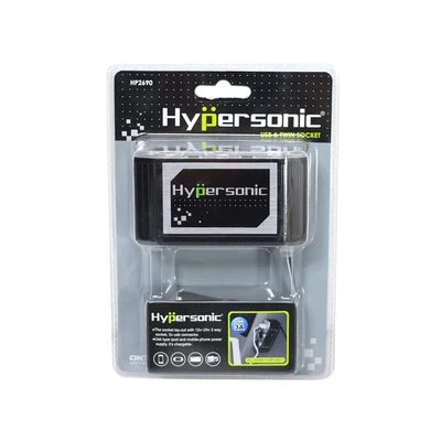 Gambar Hypersonic Charger Mobil 3 Soket Hp2690