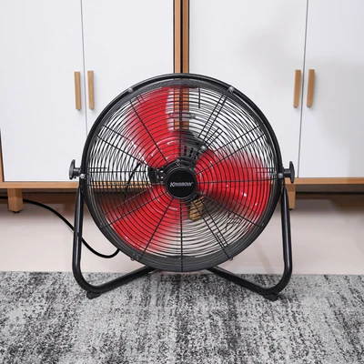 Gambar Krisbow Kipas Angin Meja 18 Inch 450B - Hitam/Merah
