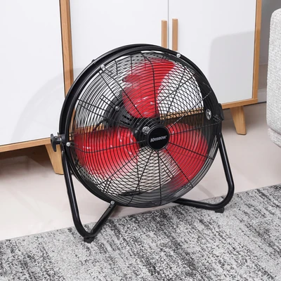 Gambar Krisbow Kipas Angin Meja 18 Inch 450B - Hitam/Merah
