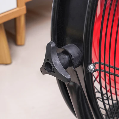 Gambar Krisbow Kipas Angin Meja 18 Inch 450B - Hitam/Merah