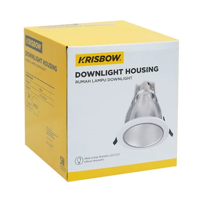 Gambar Krisbow Housing Lampu Downlight 4 Inch E27