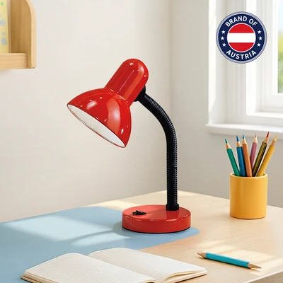Gambar Eglo Basic Lampu Meja E27 - Merah