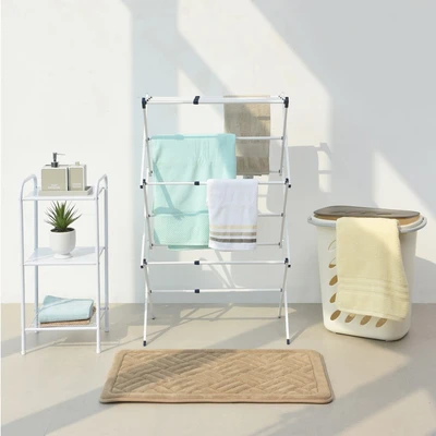 Gambar Informa Gantungan Handuk Retractable 43-75x37x105 cm - Silver