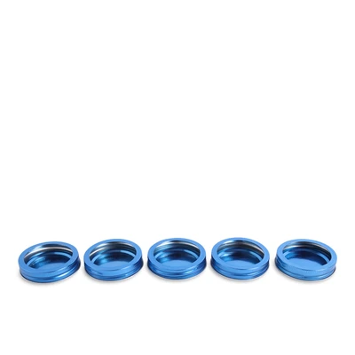 Gambar Jarden Home Ball Tutup Stoples Metal Regular Set 6 pcs - Biru