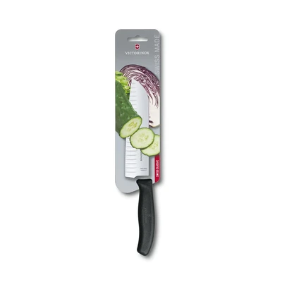 Gambar Victorinox Pisau Santoku 17 cm 6.8523.17B - Hitam