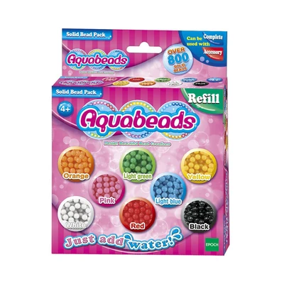 Gambar Aqua Beads Set Solid Bead Refill